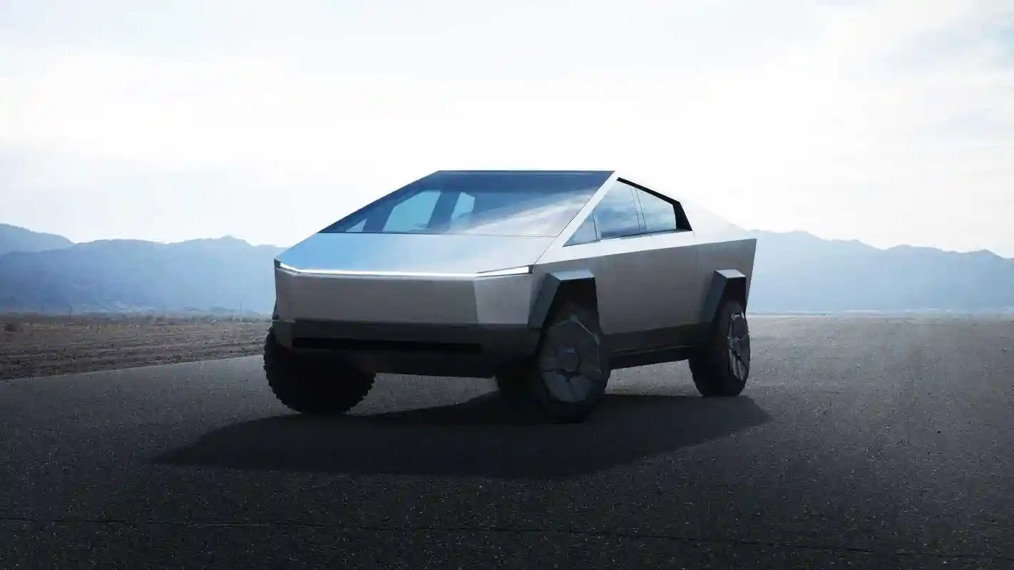 特斯拉cybertruck,全尺寸皮卡,今夏投产,户外露营新选择!