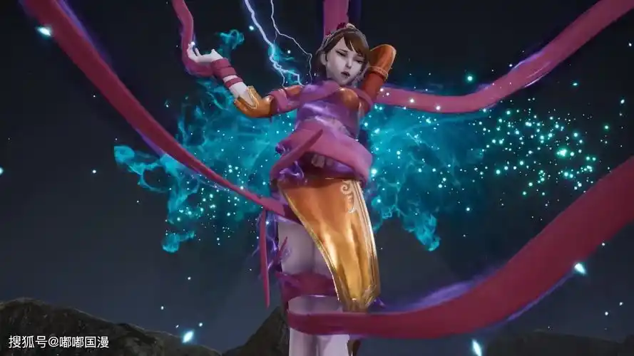 妖神记聂离把这个动作叫做背着摆明了占肖凝儿的便宜