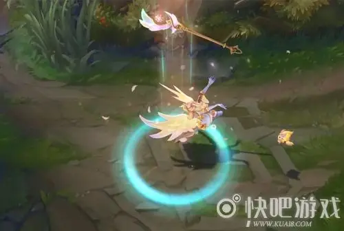 lol星之守护者索拉卡至臻皮肤特效 金色的满天星光