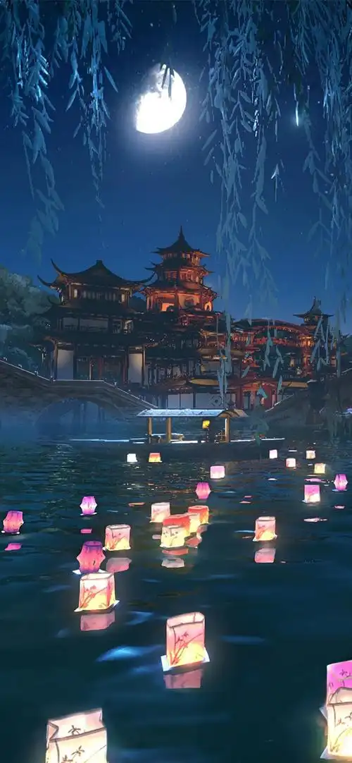 古风壁纸 - 人物手绘