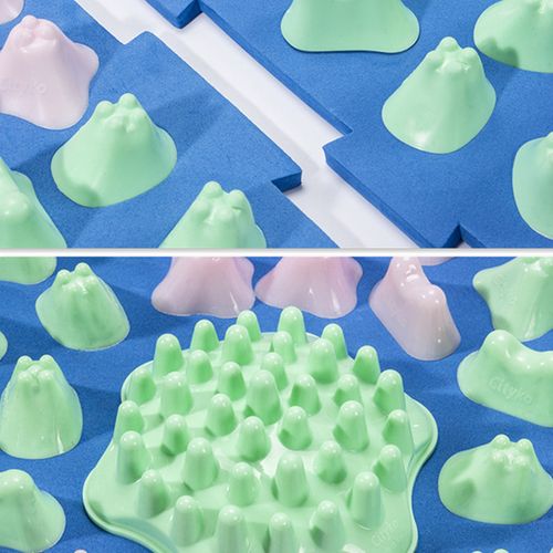 跑男指压板小竹笋超痛版儿童脚足底按摩垫结婚跳绳踩气球接亲道具