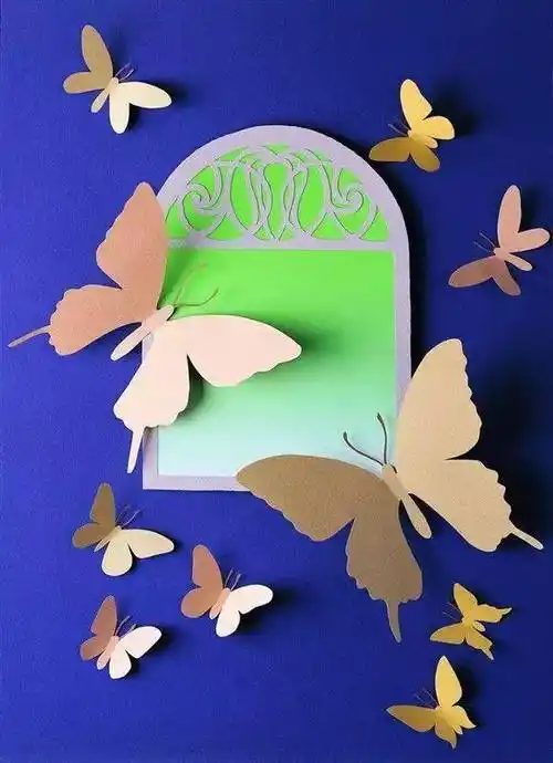 100张幼儿园创意墙面手工粘贴画让教室美如画