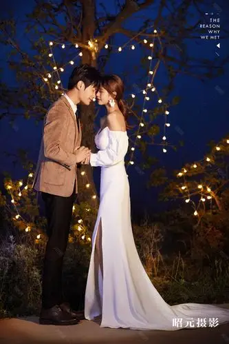 郑州婚纱摄影排名前十超有氛围感的夜景婚纱照