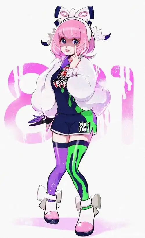 《宝可梦 剑/盾》新角色「克拉拉」同人作品