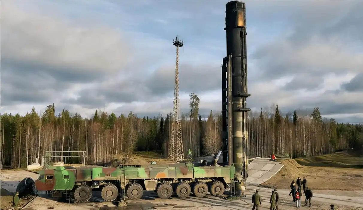 原创世界上最重导弹200吨的萨尔马特顶级装备竟能飞行18万公里