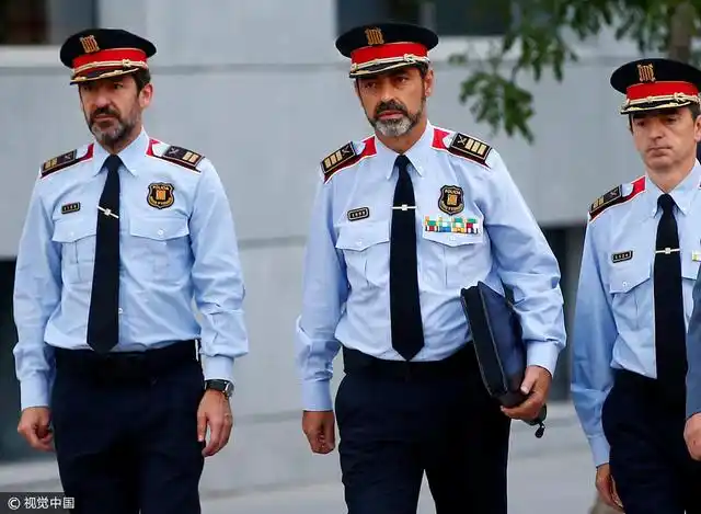 西班牙加泰罗尼亚地区警察首长涉嫌煽动叛乱出席听证会