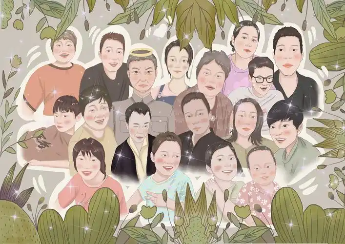 全家福 /procreate绘画