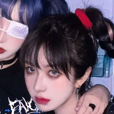 二兽真人拽酷潮流闺蜜头像可惜热爱和众望所归都背道而驰