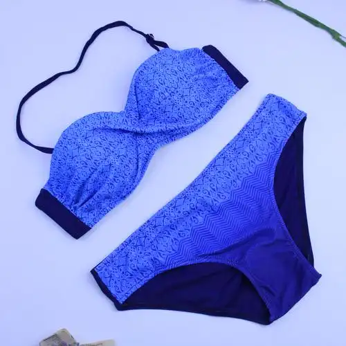 2020夏季泳装沙滩装纯色女士性感比基尼泳装 - buy bikini swimsuit