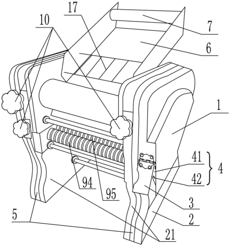 压面机的制作方法