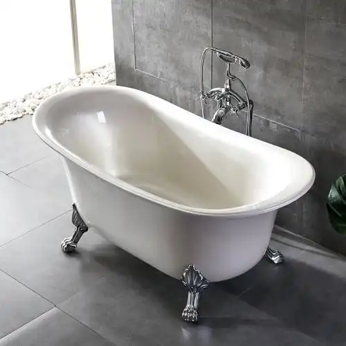 法标亚克力高端欧式古典贵妃浴缸酒店家用浴盆独立式厂家直供