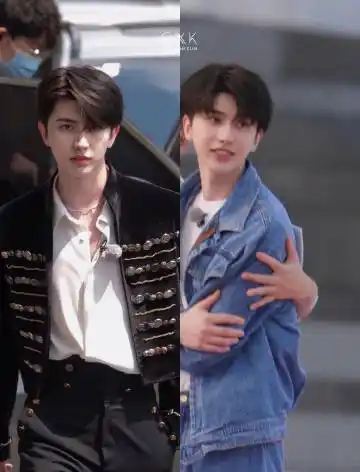 蔡徐坤粉丝团官微 #奔跑吧蔡徐坤# 哈哈哈哈我精分了哦