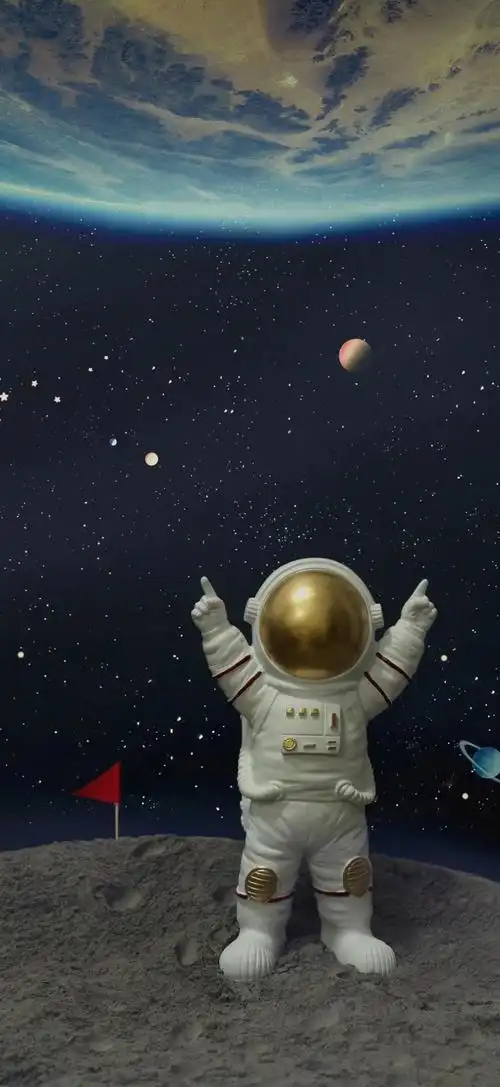 2021努力成为一个很哇塞的女孩图片背景图壁纸v10