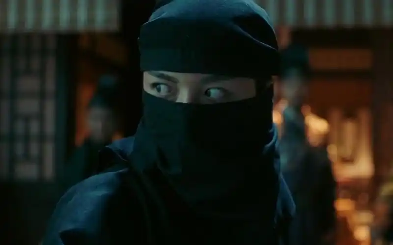 黑衣蒙面人深夜行刺