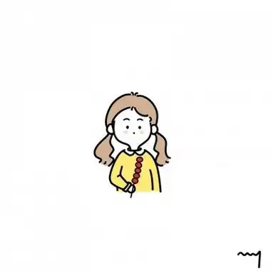 简单清新的简笔画头像大全,简约风可爱头像图片大全