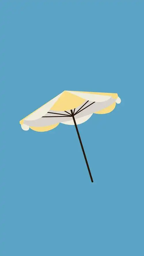 简约小清新插画唯美高清手机壁纸