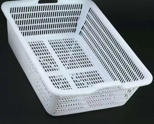 白色加厚塑料筐