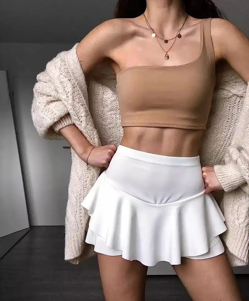 有马甲线的女生根本不用看脸