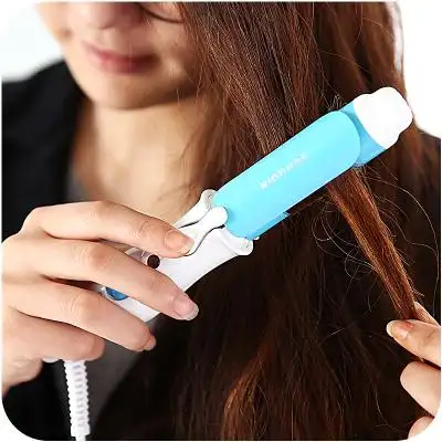 迷你陶瓷卷发棒空气刘海卷发神器梨花头内扣小电卷棒烫发器不伤发