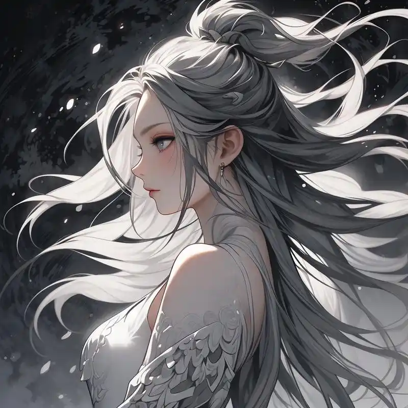 95高冷女神动漫头像精选99