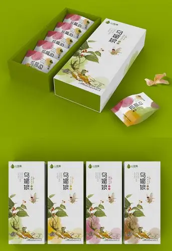 乌媚娘麻薯零食包装盒图片