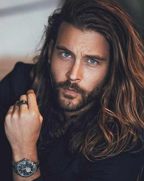 欧美男长发造型图片 魅力十足打造型男风 - 男士长发 - 发型站