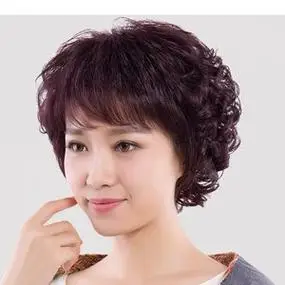 女士短发烫发发型