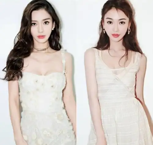 吴谨言有多像angelababy?对比照吓一跳,纯属巧合还是东施效颦!