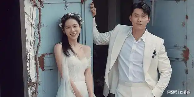 孙艺珍玄彬恩爱庆结婚2周年婚纱照曝光浪漫依偎靠门拍照