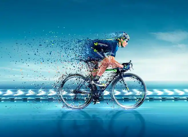 骑行者-创意合成欣赏_服装_店铺欣赏-致设计