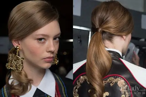 超线条感鱼骨辫 率性不败英伦风潮