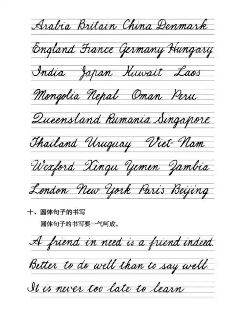 川普拒绝信上的签名火了英文各种字体书写全指南