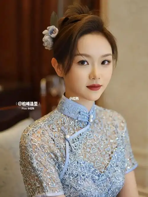 减龄新中式盘发