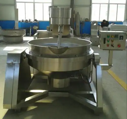 辣椒酱炒锅 食品炒料锅行星搅拌自动炒锅 食堂炒菜锅