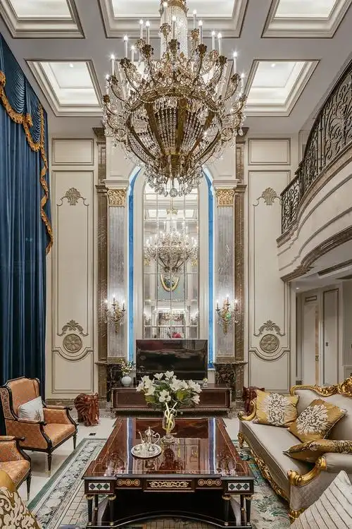 中海独墅岛 | 800㎡法式风格装修案例-米克罗别墅装饰官网-别墅装修