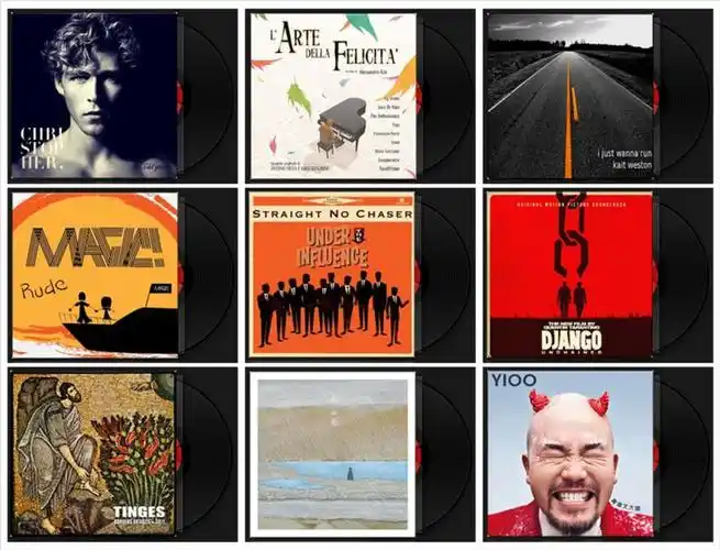 有哪些好看的唱片专辑封面推荐?