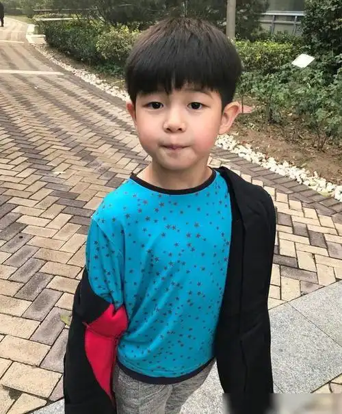 沙溢儿子安吉一胖毁所有小时候像宋仲基长大后却长这样