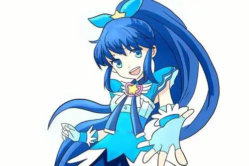 巴啦啦小魔仙之可爱的凌美琪儿童卡通简笔画