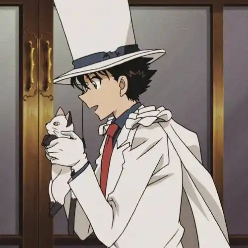 名侦探柯南100张怪盗基德黑羽快斗头像合集帅呆了