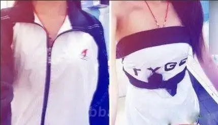 学校体贴发半透明校服,说是凉快,可是我的内衣都看了