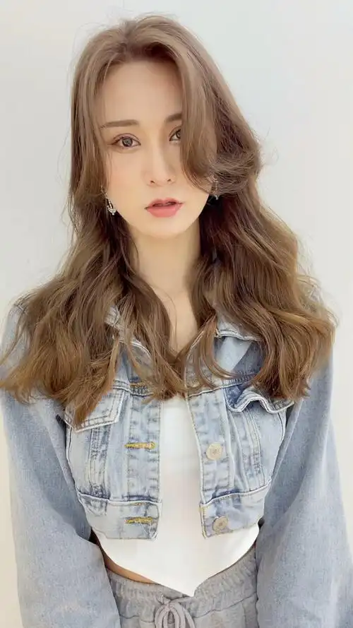 亚麻色系#显白发色