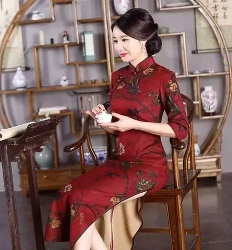 大量新款来袭看中国女人如何穿岀旗袍新潮