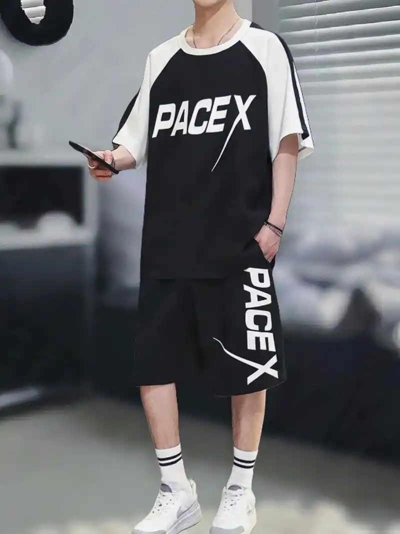 男童青少年帅气休闲套装