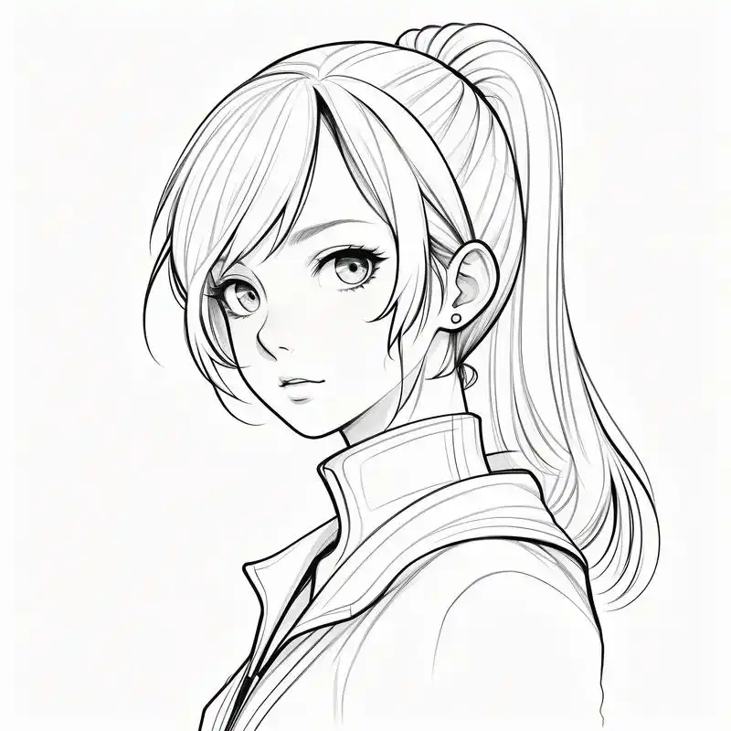 二次元手绘人头像99谁看谁不迷糊!