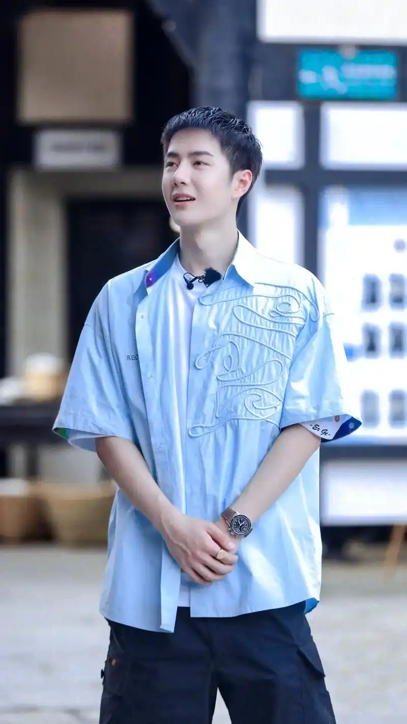 王一博 #天天向上 短发的王天天真的是妈粉的心头好@uni - 抖音