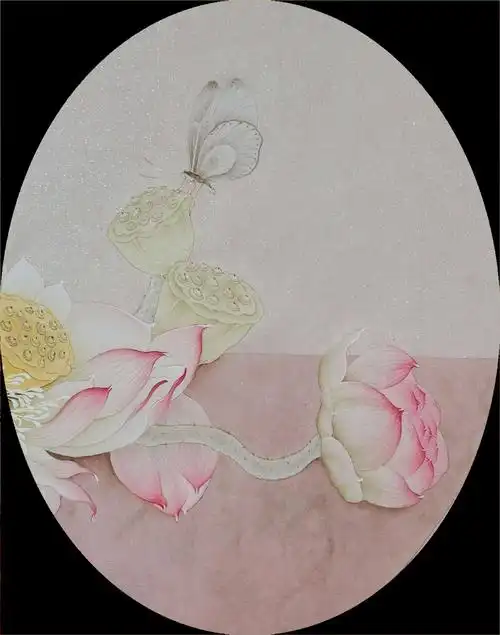 【免费】博爱书画沙龙工笔荷花小品《静静的午后》公益课招生