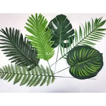 sanjinins仿真树叶网格照片墙装饰绿色植物叶子网红卧室布置diy墙面