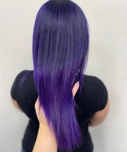 这个蓝紫色真的美哭了