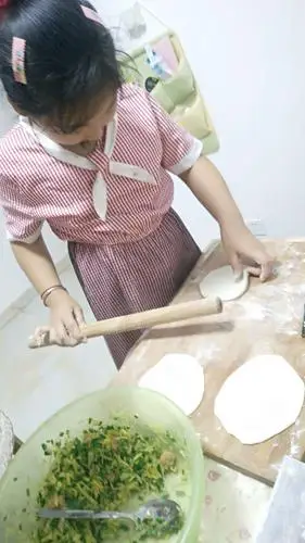 偶尔帮妈妈做做家务是很开心的事情