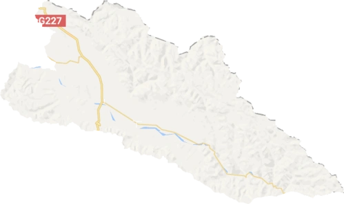 门源回族自治县电子地图